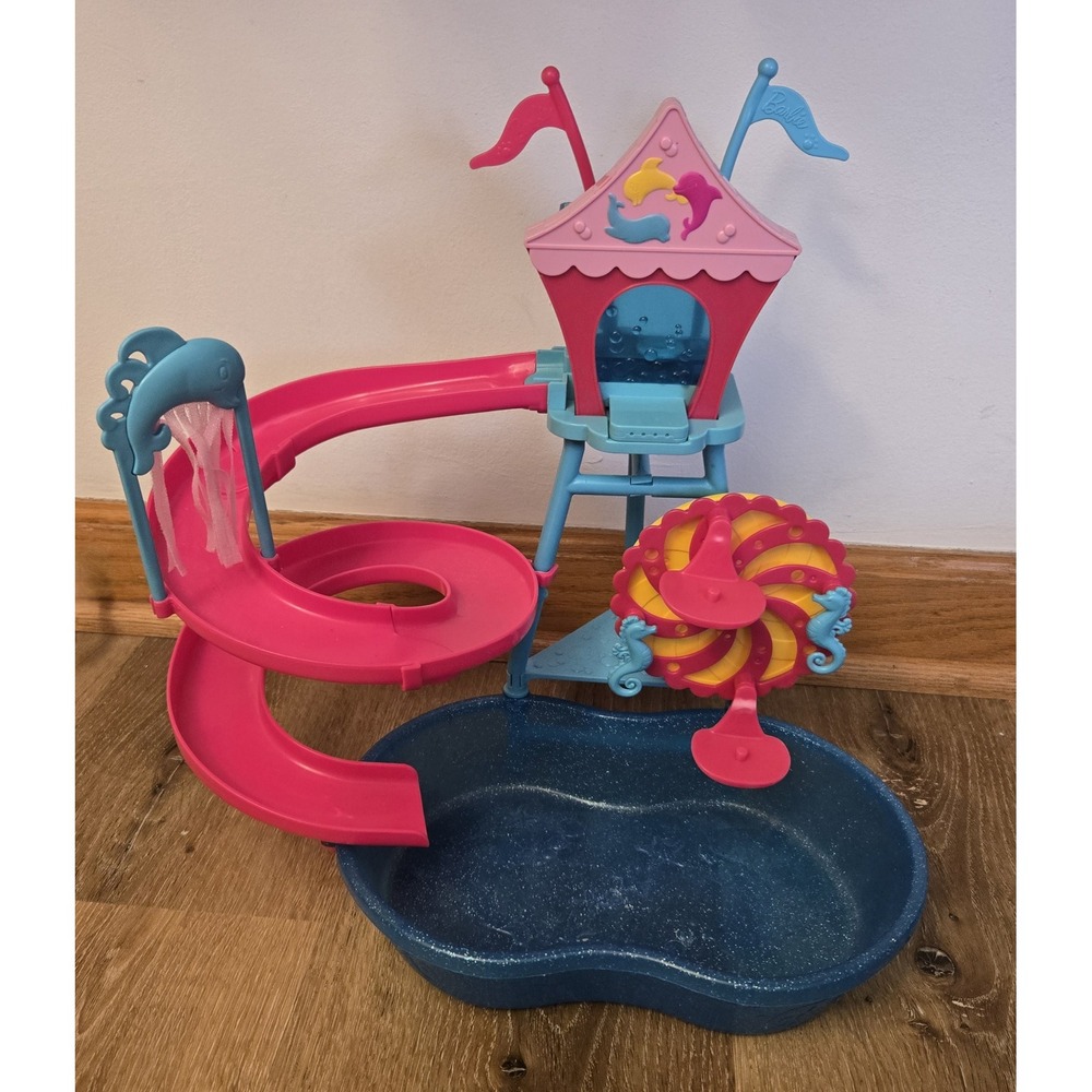 Barbie Puppy Water Park Playset — Playset Only (No Doll/Pets/Accessories)